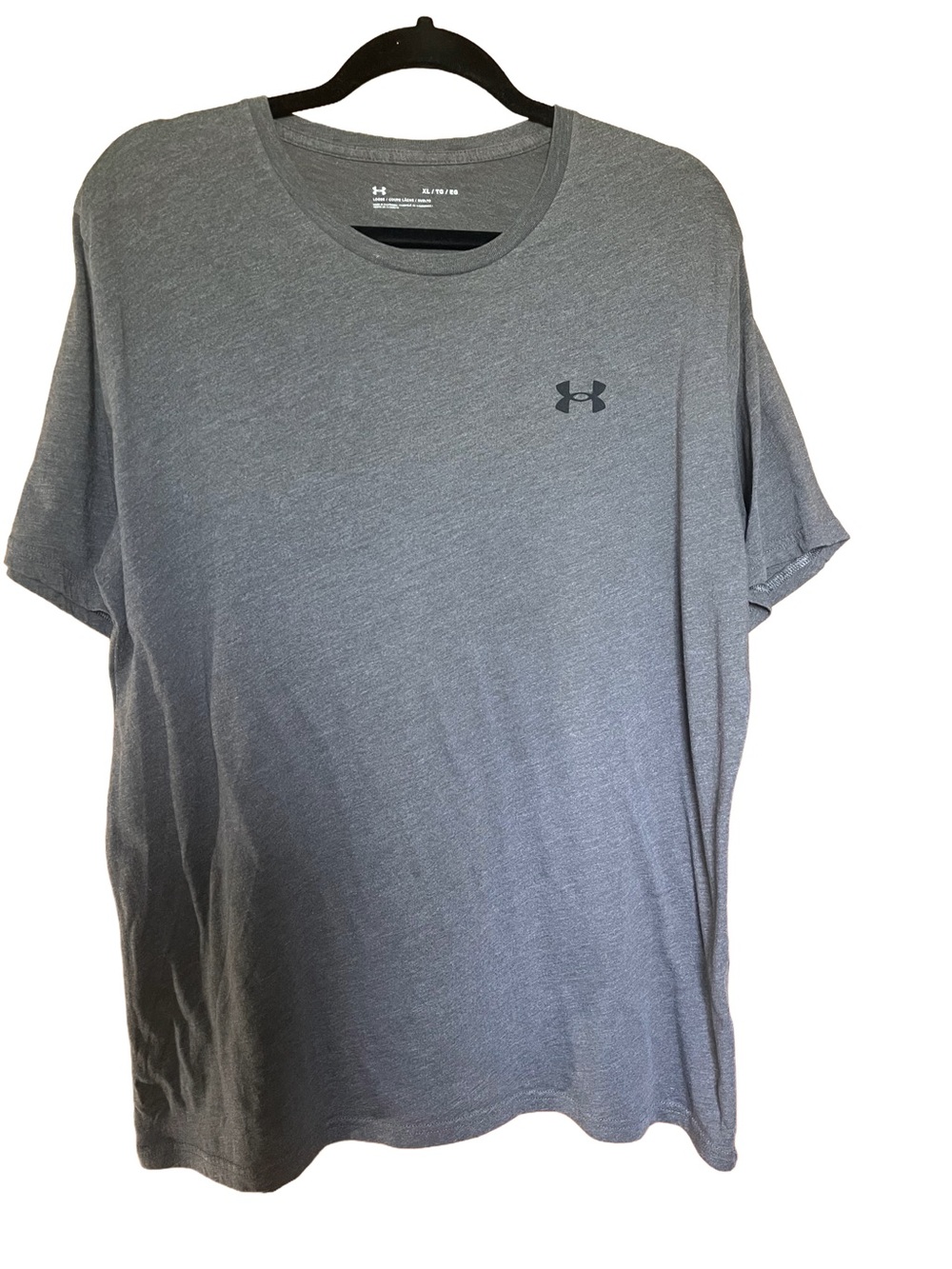 Under Armour Men's Heather Gray Short Sleeve Performance Tee